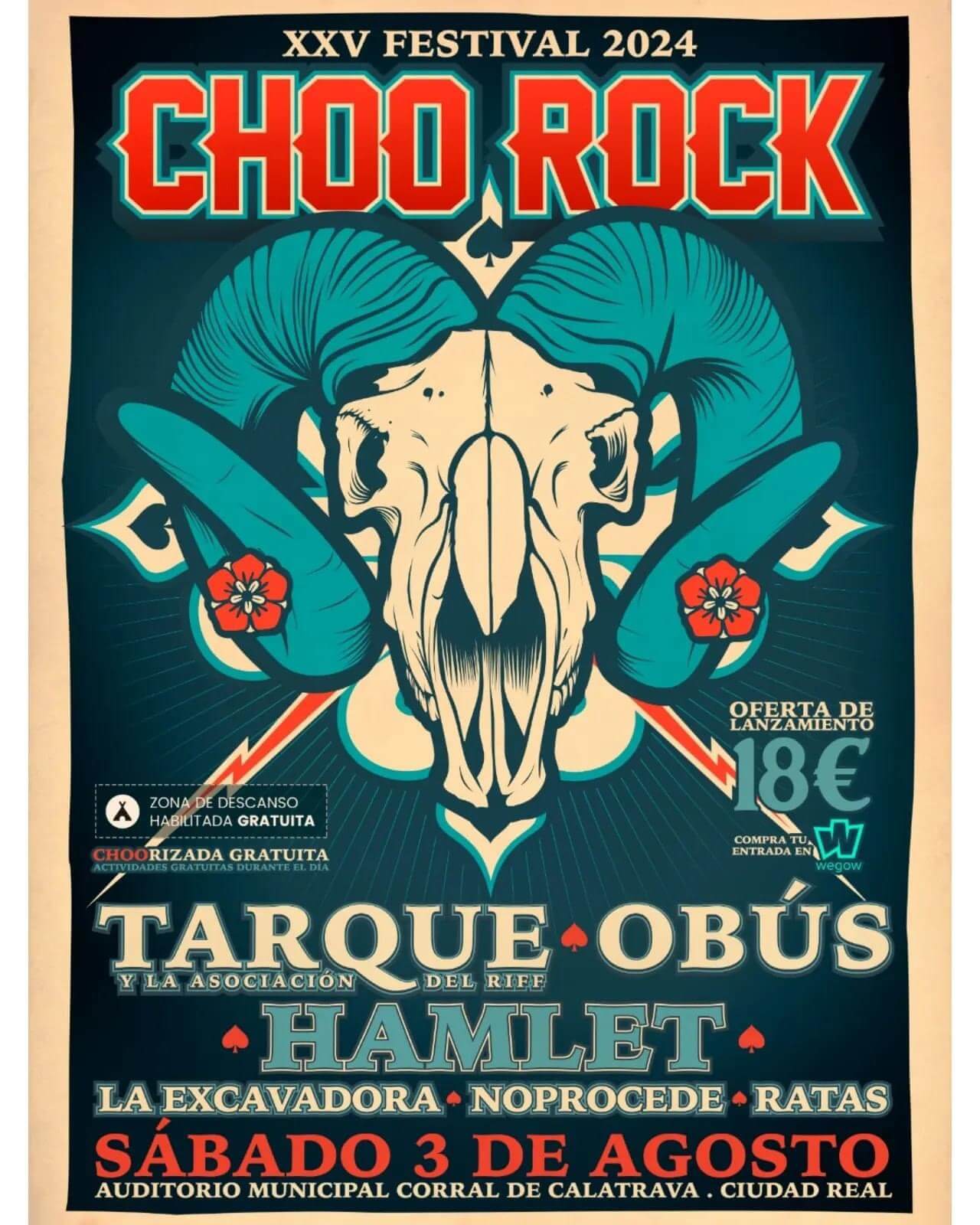 CHOO ROCK 2024 ROCK N ROLL ANIMAL