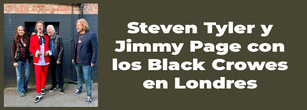 Steven Tyler Black Crowes London