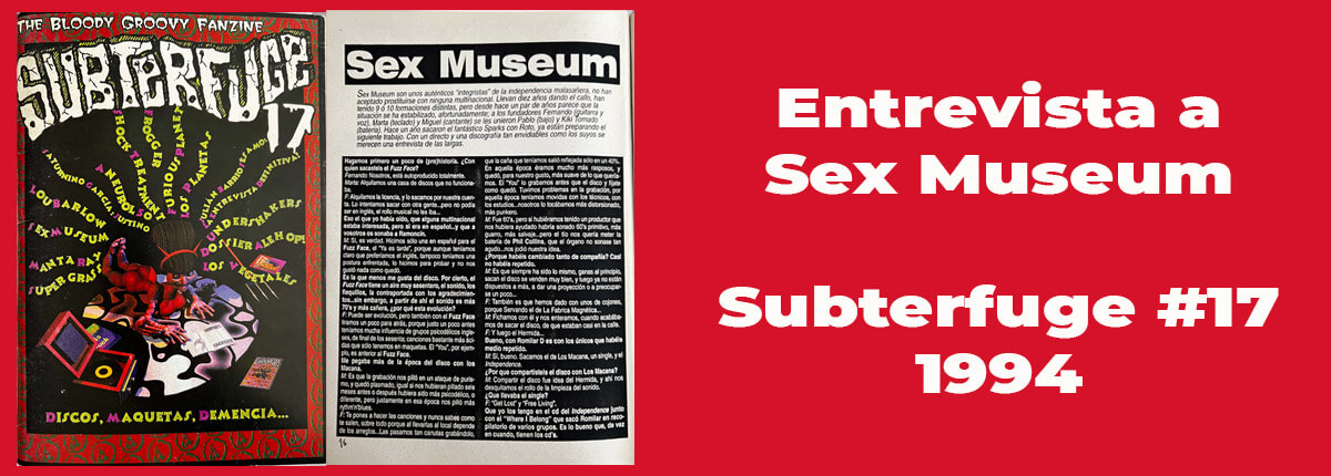 Sex Museum - Subterfuge #17 - 1994