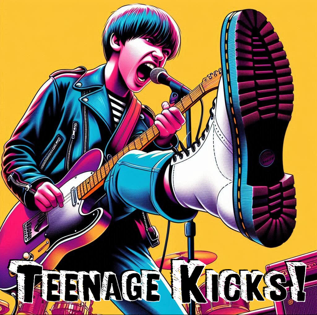 Teenage Kicks Pepe Kubrick Let's Rock Radio