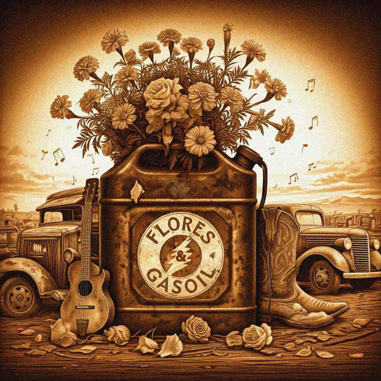 Miniatura Flores & Gasoil